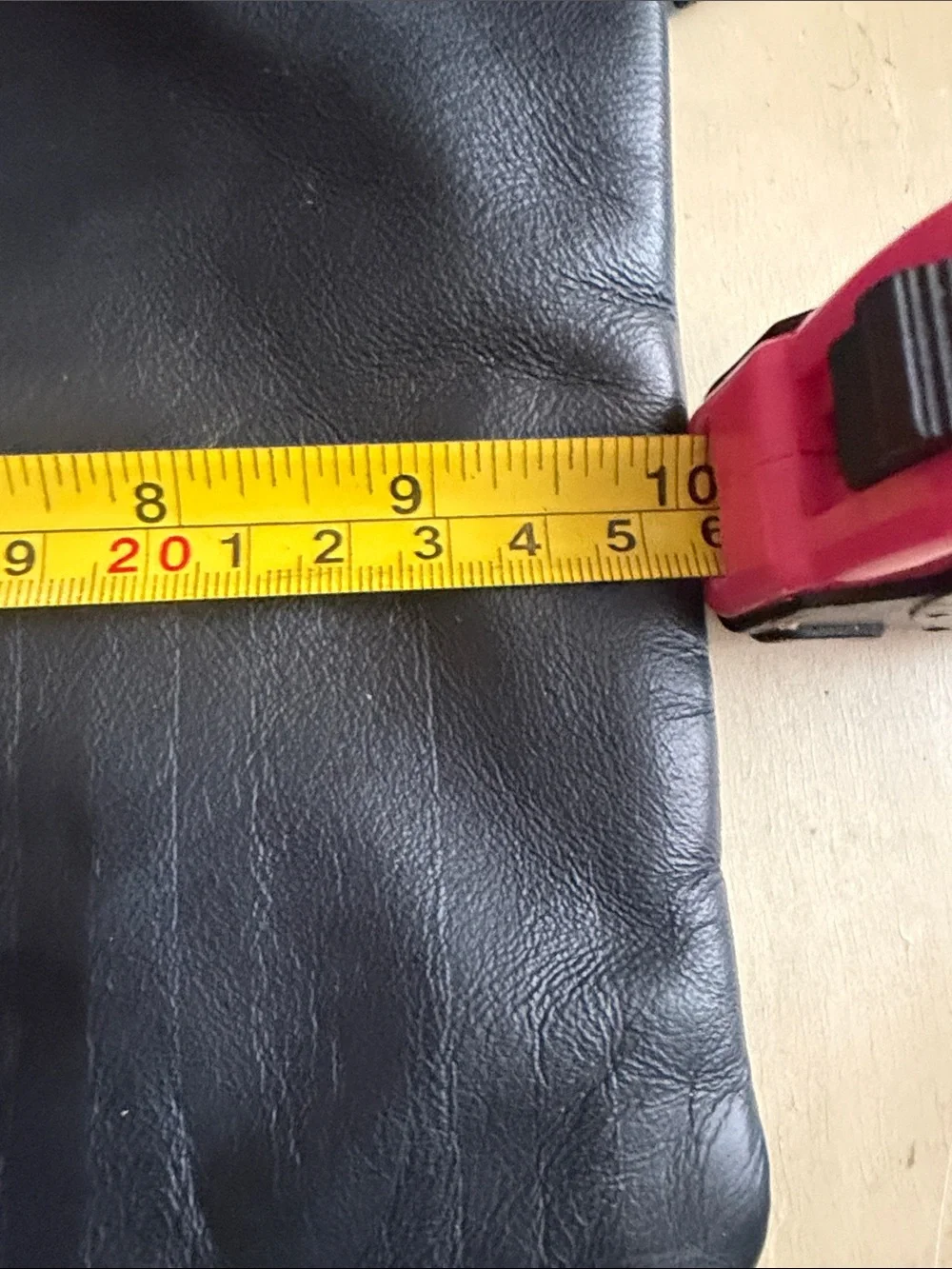 Black Leather Zip Pouch - Women’s Essential Carry